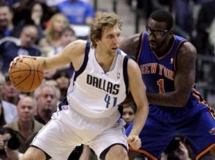 Nowitzki volvi a entrenar