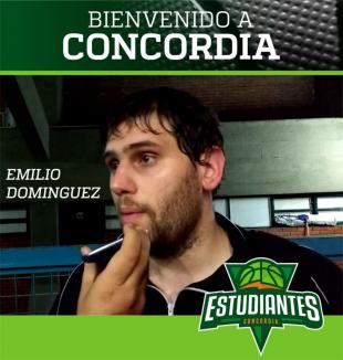 Emilio Domnguez a Estudiantes