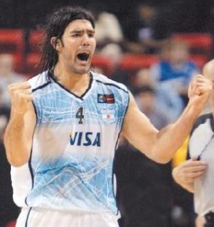 Luis Scola, como se esperaba, tambin dej un s rotundo