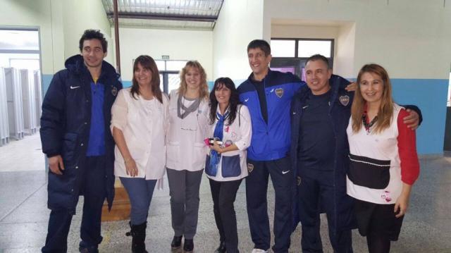 Boca solidario en Comodoro Rivadavia