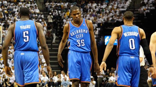 Perkins sobre Durant y Westbrook: "Haba una controversia sobre quin era el dueo del equipo"