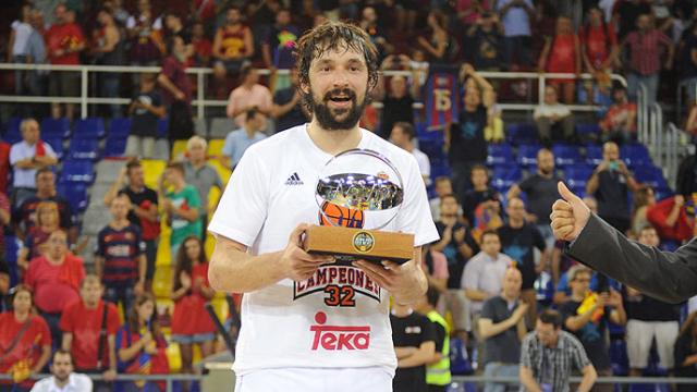 Sergio Llull, MVP de la serie final