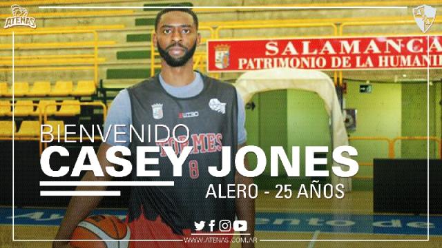 Jones, refuerzo de Atenas