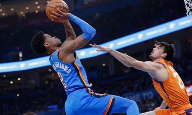 Gilgeous-Alexander hace soar al Thunder