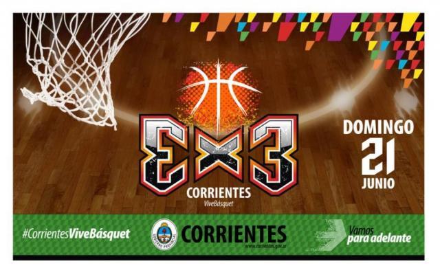 Anot a tu equipo en el Torneo 3x3 en Corrientes