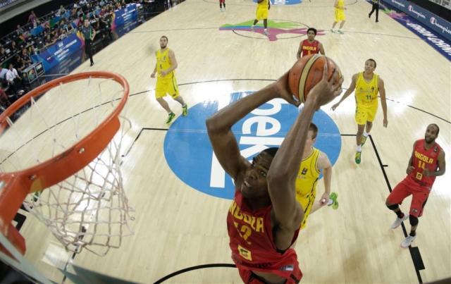 Angola derrot a los suplentes de Australia