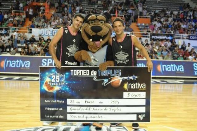 Lbaque y Espil los campeones del Torneo de Triples