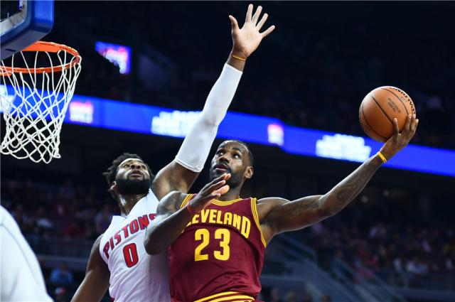 Cavs suea en la pintura