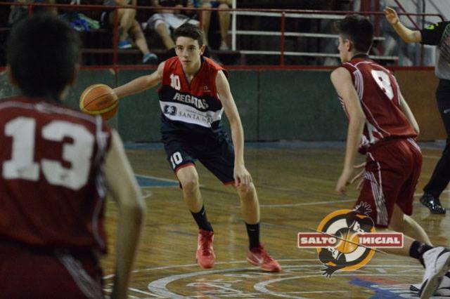 El U13 con un par de zonas definidas