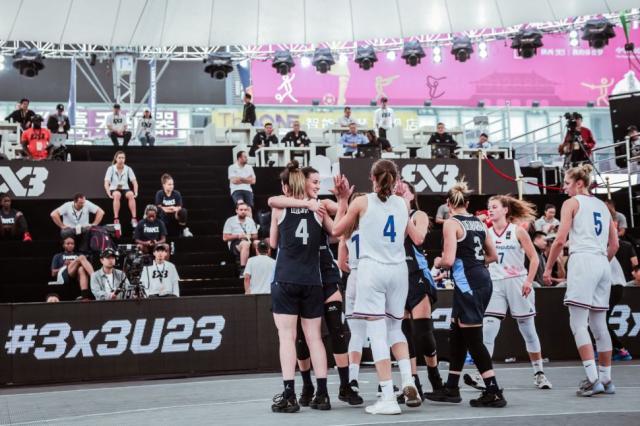 Nuestras chicas se metieron en los playoffs del Mundial 3x3 U23