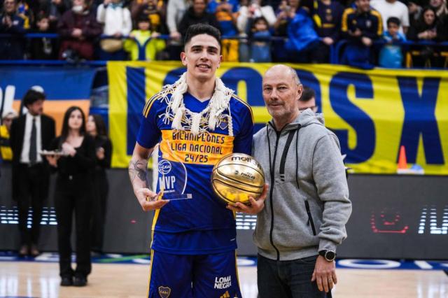 Vildoza, el pibe MVP y sper campen
