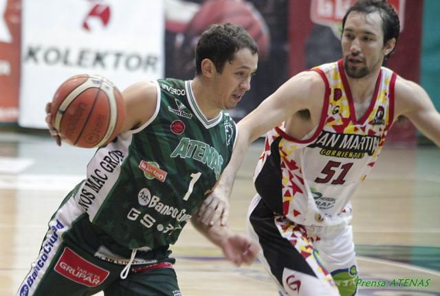 Gerbaudo jugar en Salta Basket