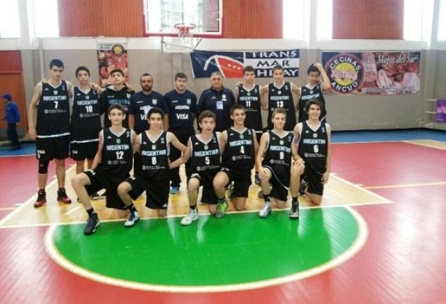 Los U14 debutaron con un claro triunfo sobre Uruguay