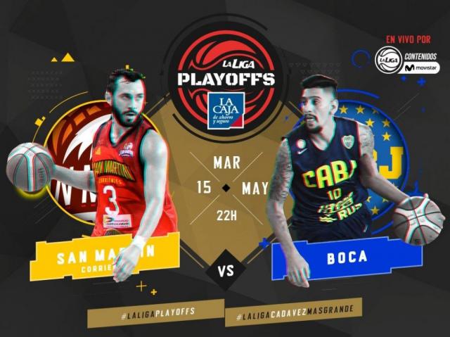 San Martn - Boca (Playoffs - 5 juego)