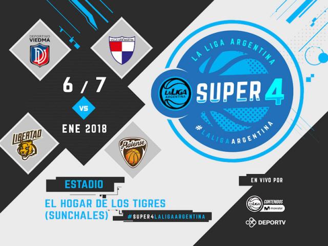 El Sper 4 de La Liga Argentina ser en Sunchales