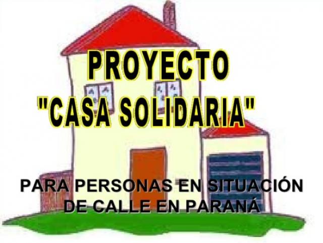 Sionista junto a Casa Solidaria