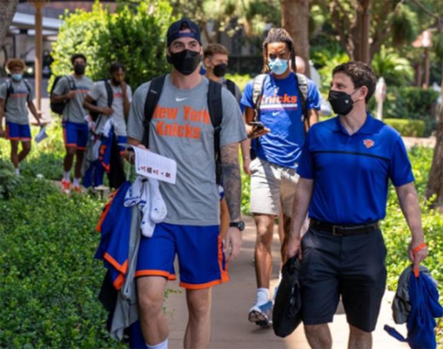 Luca Vildoza se estren en la Summer League con New York Knicks