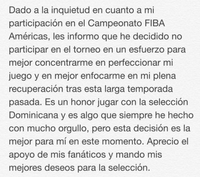 Dudas y polmicas en las preselecciones de Puerto Rico y Dominicana