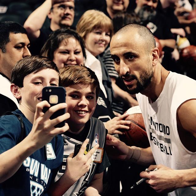"Cuando me retire estar conectado con los Spurs"