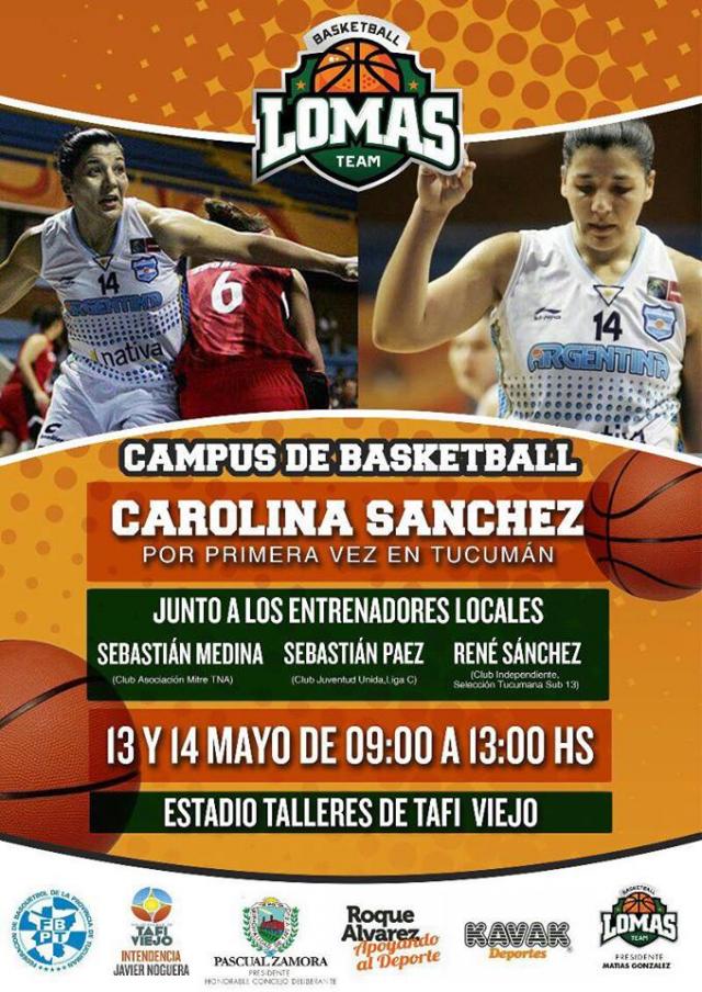 Tucuman con Campus y torneo 3x3